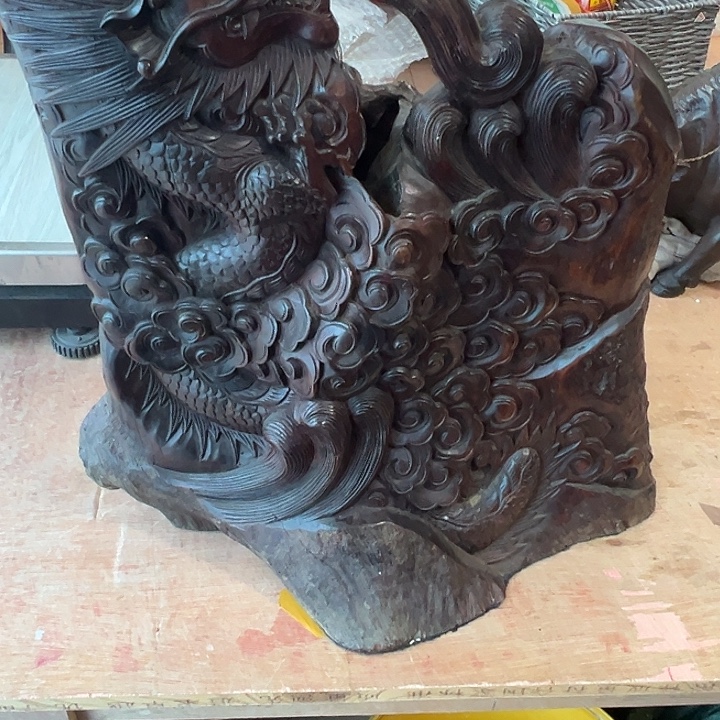 一***家家具紫檀木类木的中古回流好物