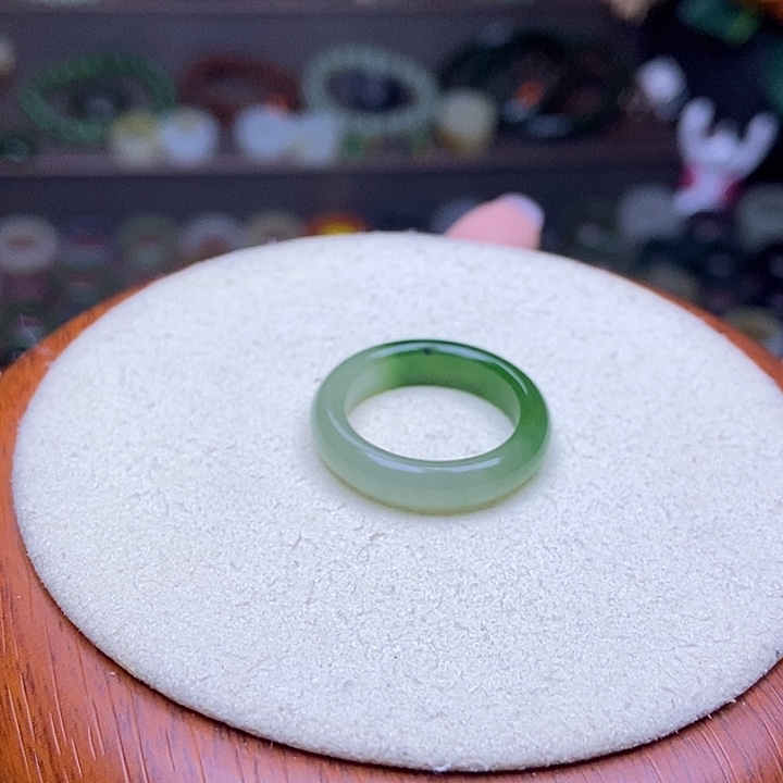 和田玉戒指未镶嵌16.4清欢