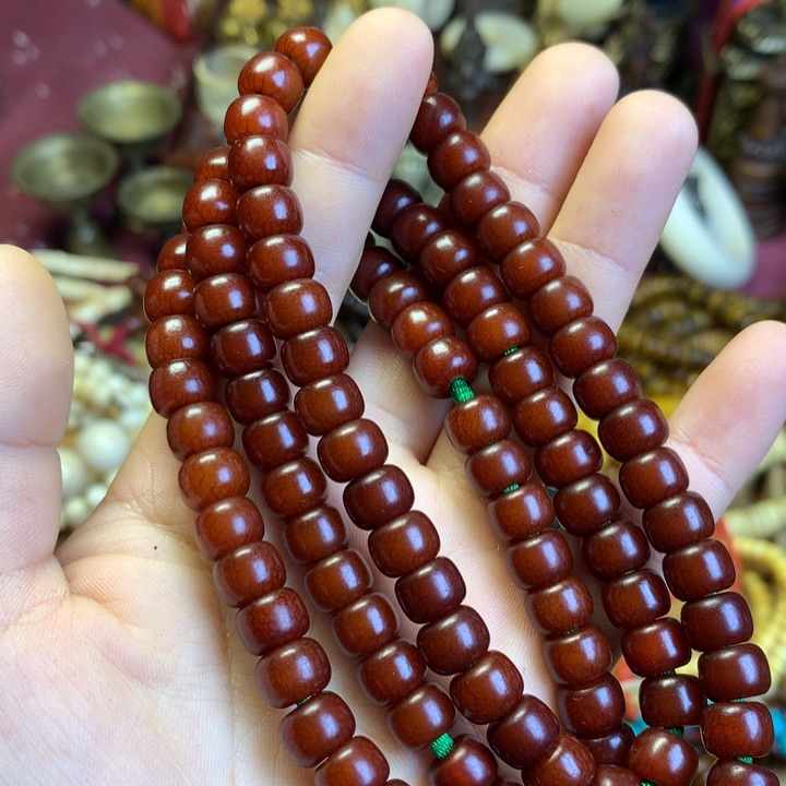 星月菩提吊坠藏传喜马拉雅艺术品