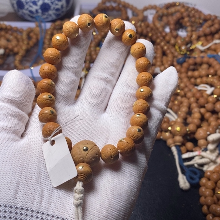****蜜尼泊尔凤眼菩提手串