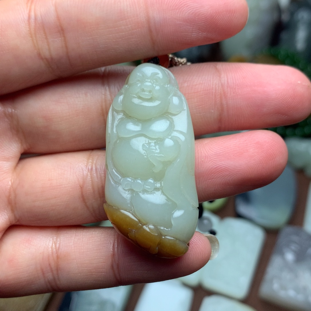 和田玉挂件未镶嵌