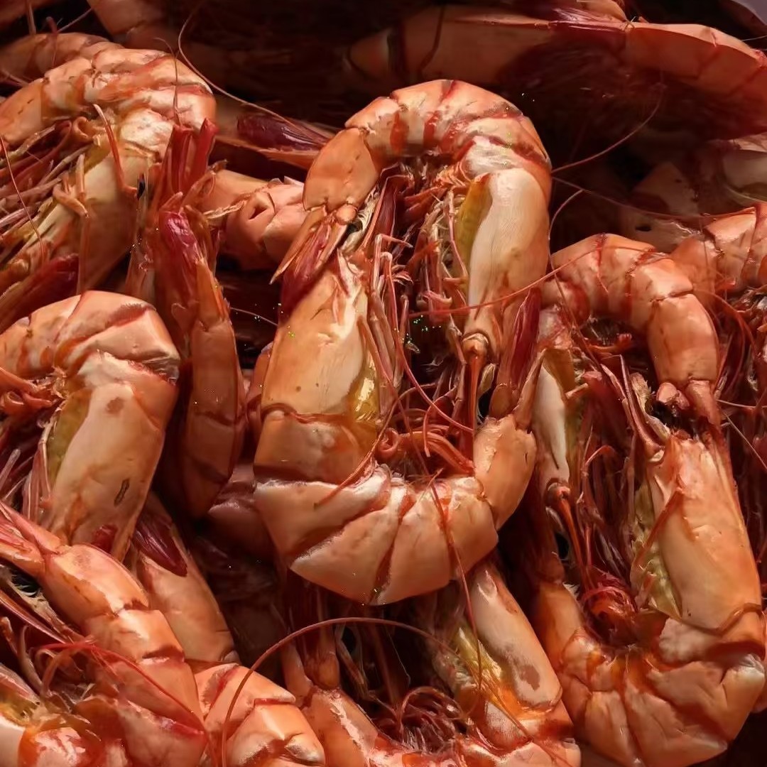 原味九节虾制品一包一斤