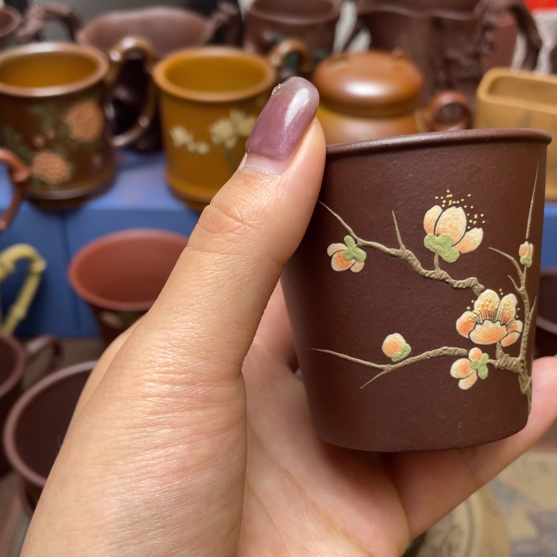 紫砂茶杯紫砂主人杯