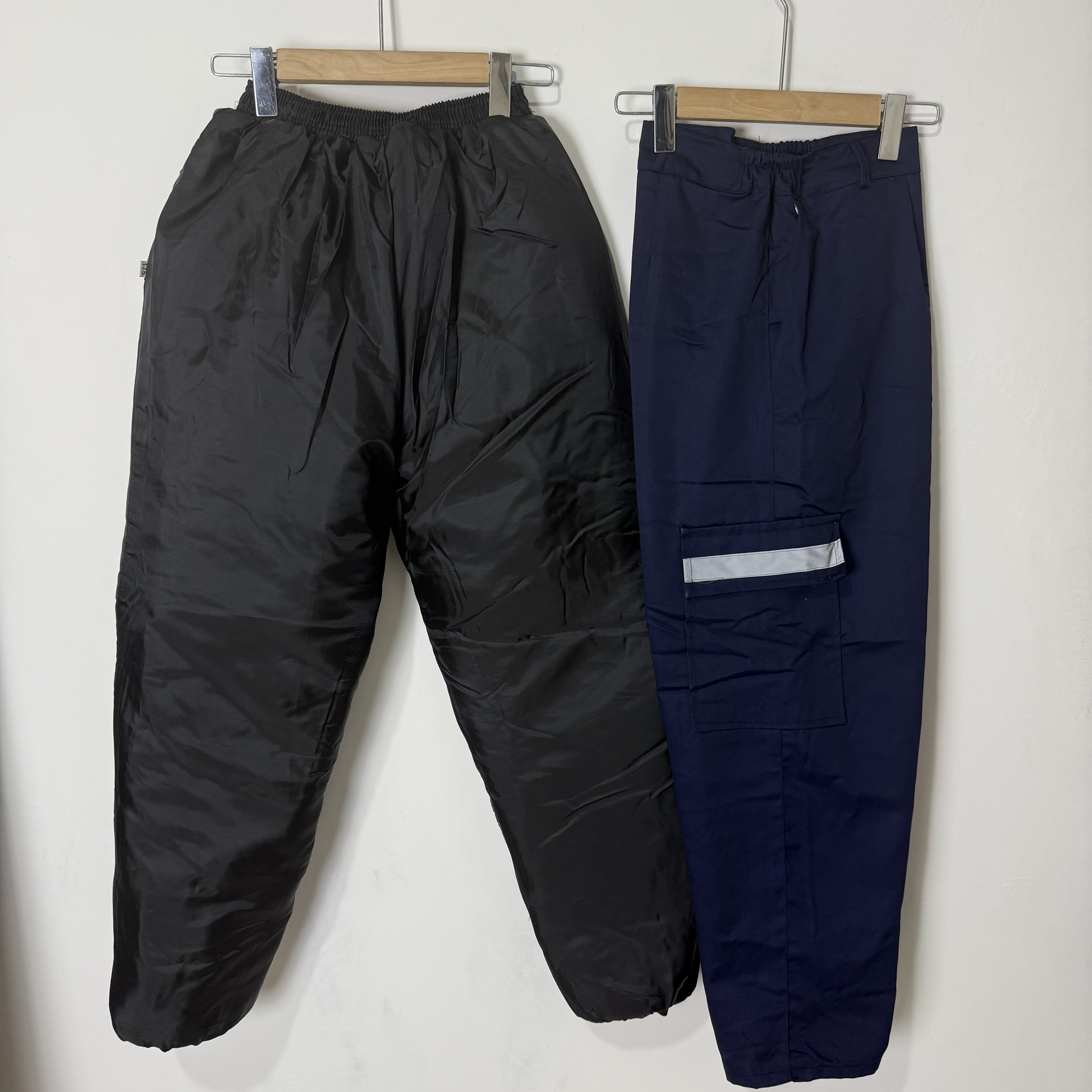 冬季加厚防静电工作服棉裤男女防寒保暖裤子加油站电工汽修劳保服