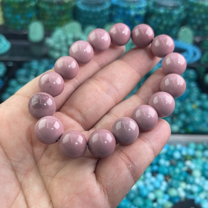 菱锰矿珠宝半成品未镶嵌