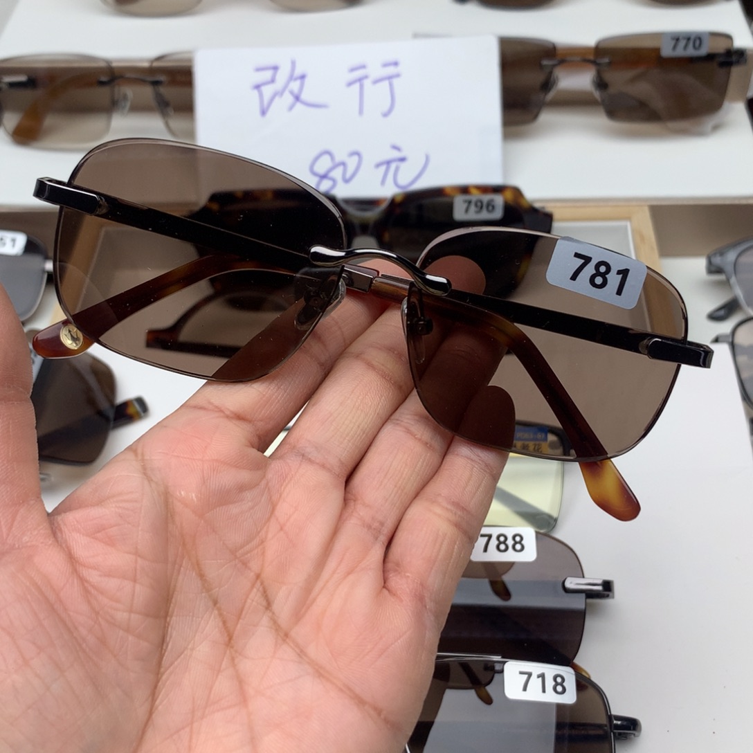 分体款无框眼镜781