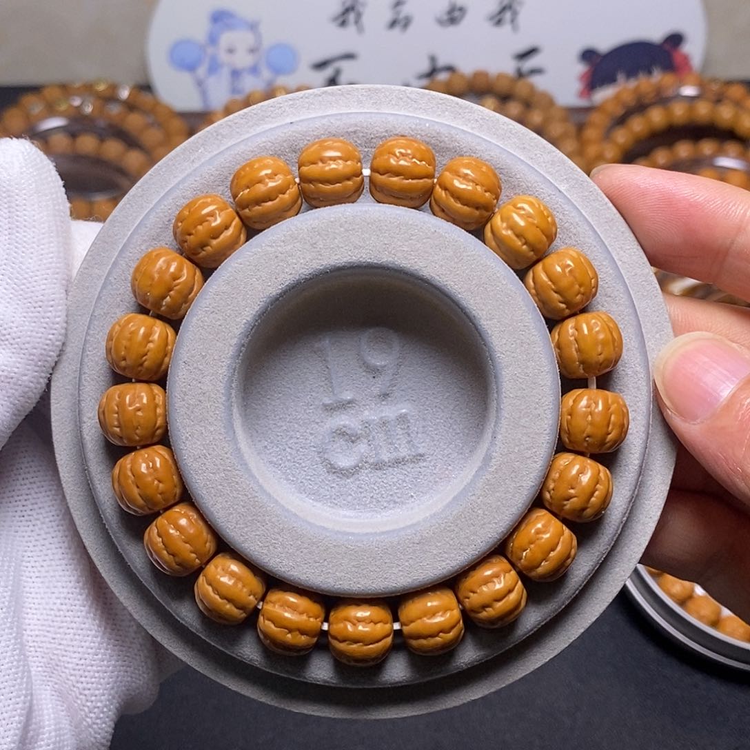 猴头核桃手串京八棱尺寸11+全品56号