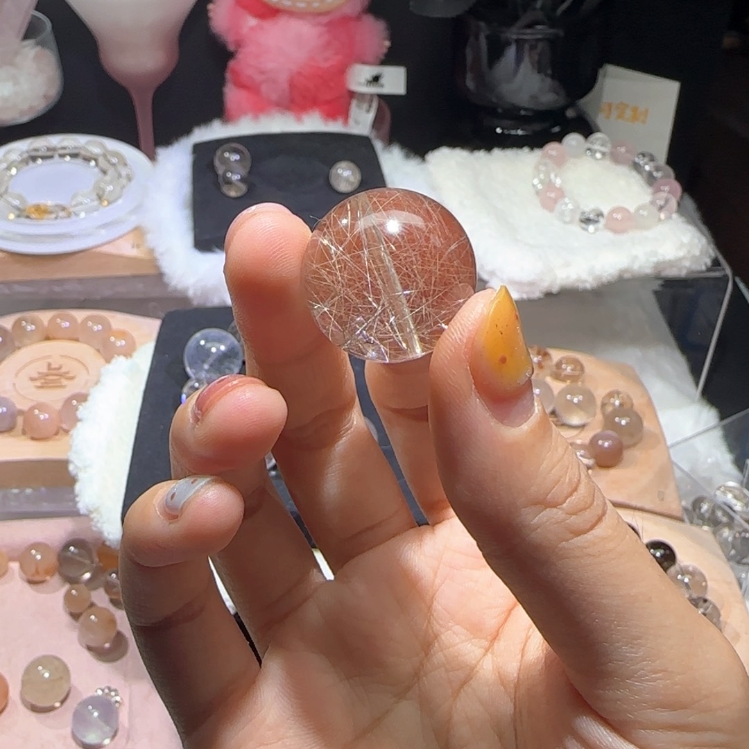 F****烟晶手链银S925镶嵌