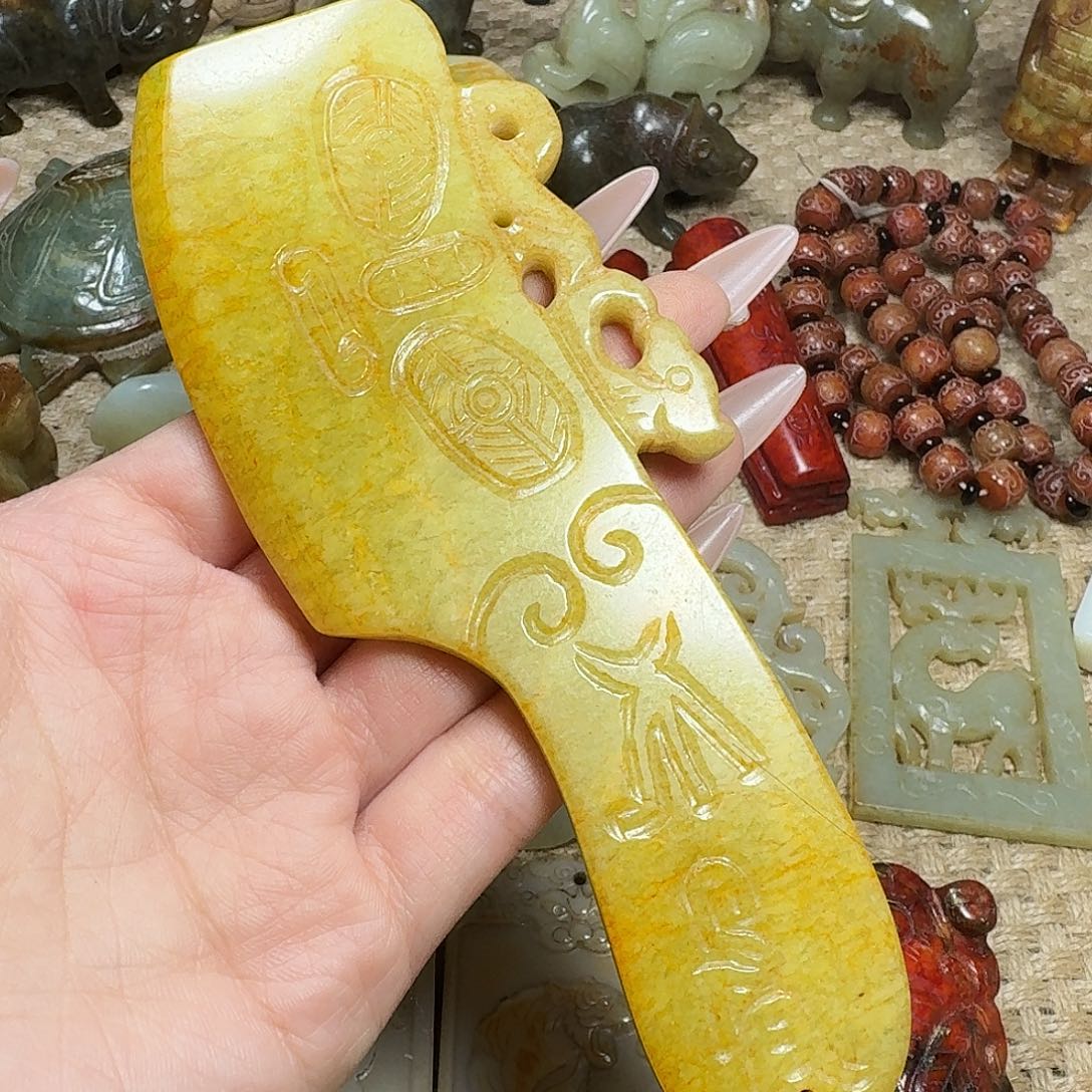 白玉菩提吊坠挂件
