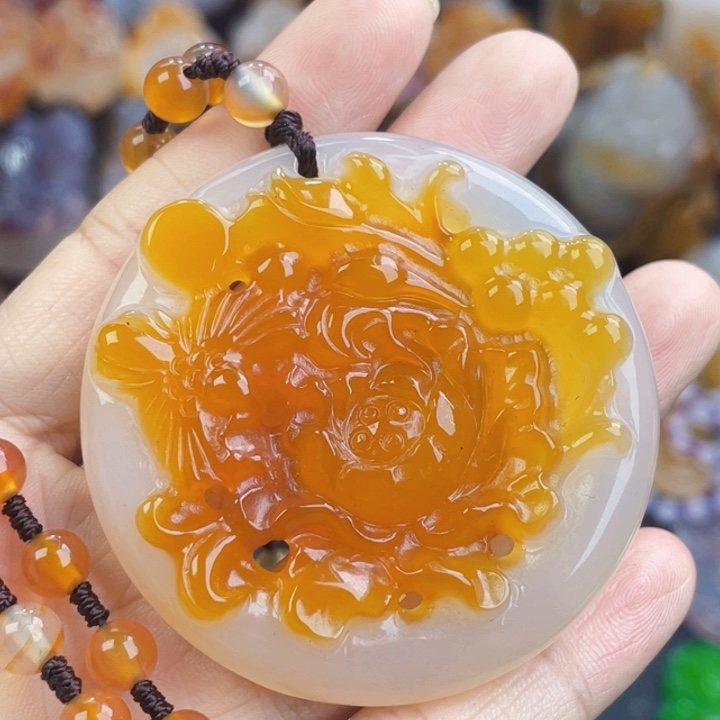 未镶嵌天然玛瑙/玉髓