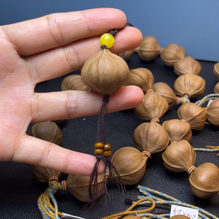 清***月手串/手链橄榄核四花2.8*2.5