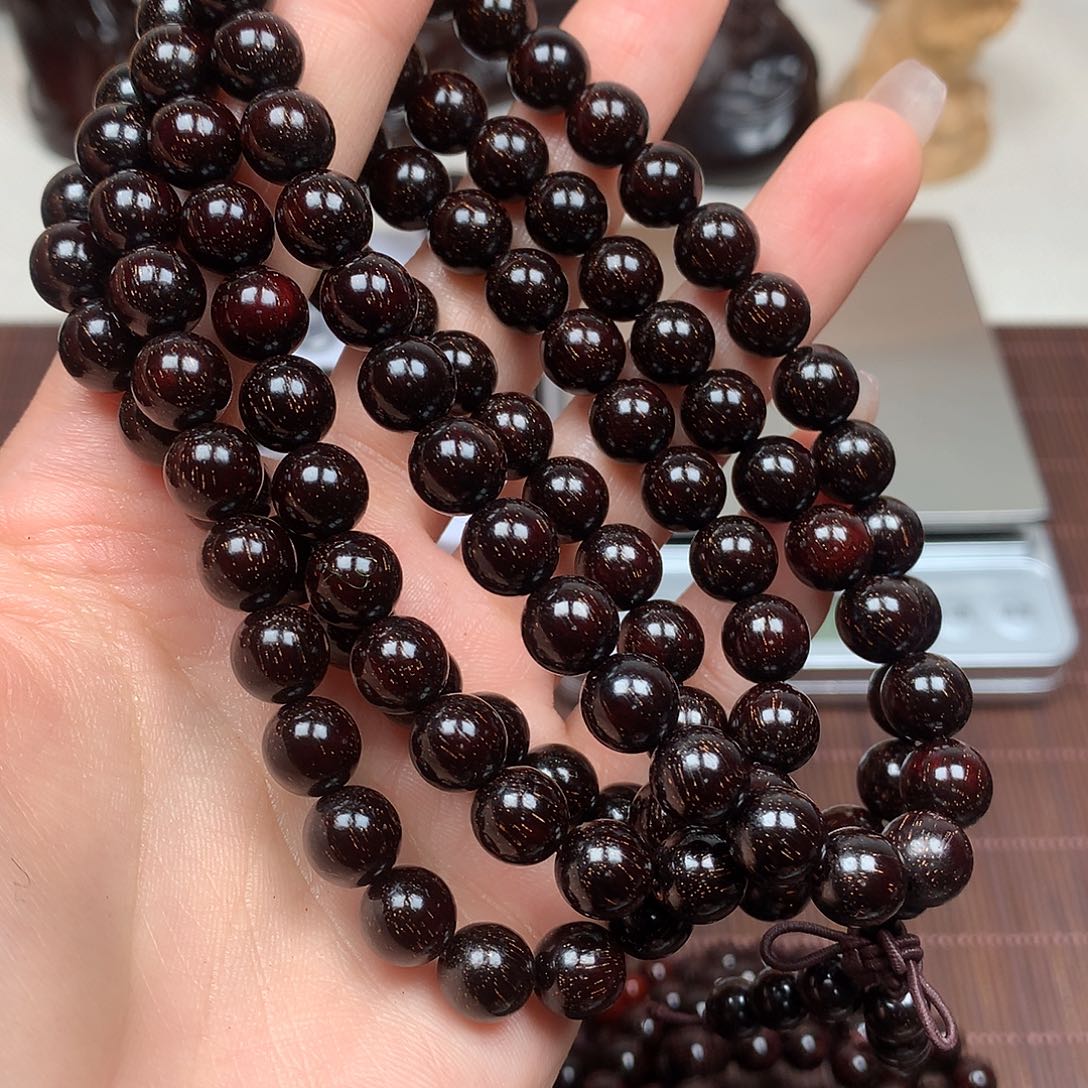 檀香紫檀（小叶紫檀）一****e0.8爆满星