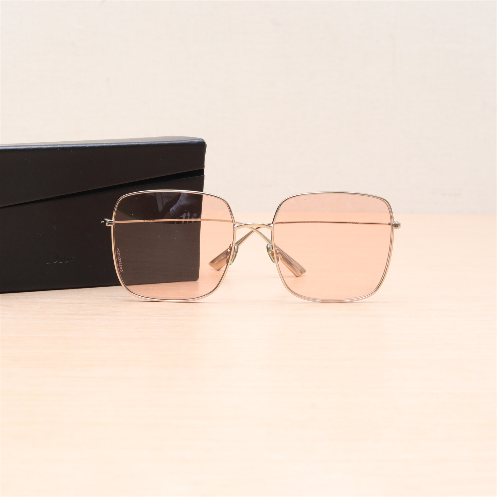 99新 DIOR/迪奥 活动眼镜 金色P214974101