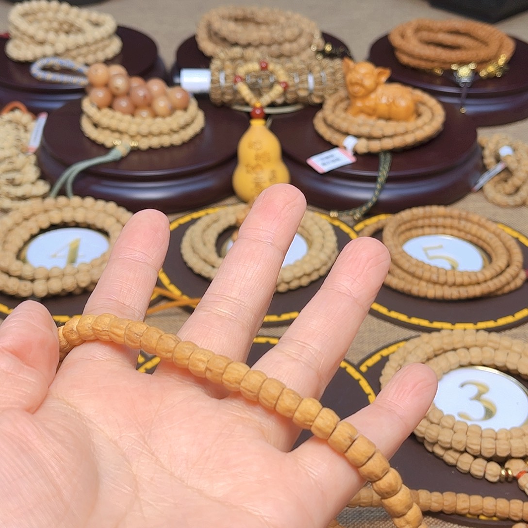 明***虎柏香籽/百香籽手串