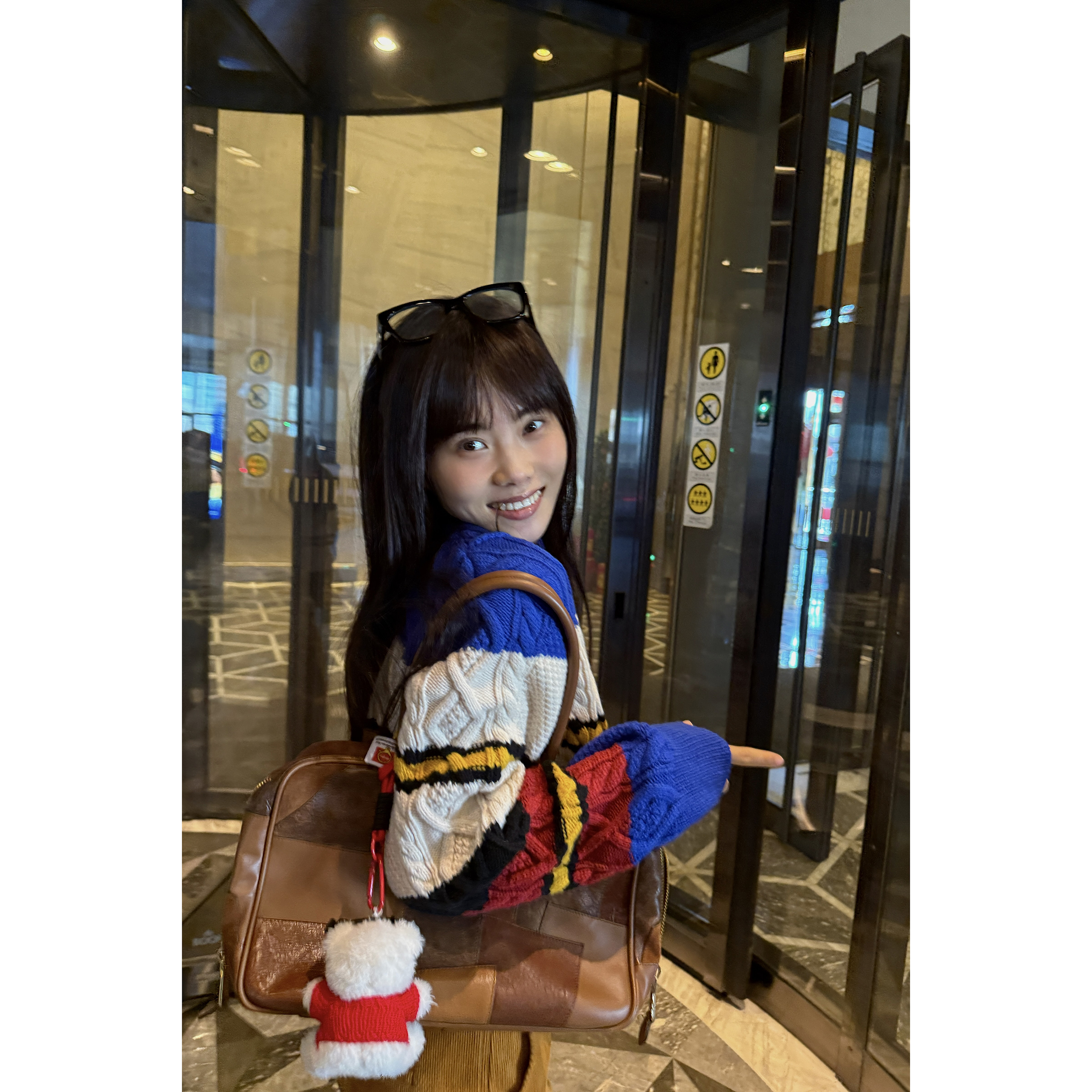 JINGDL【孑然不同】毛衣15%羊毛百搭撞色麻花纹路条纹针织衫上衣