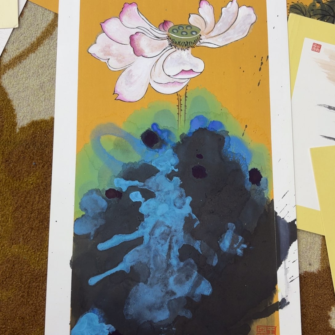 国画王亚平33.66花鸟赵