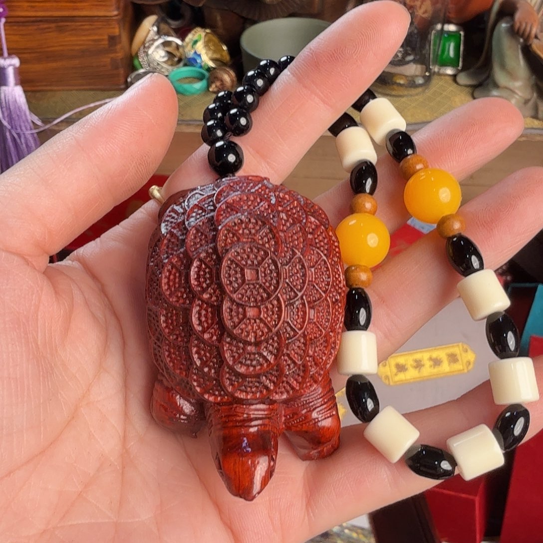 滴血莲花菩提吊坠