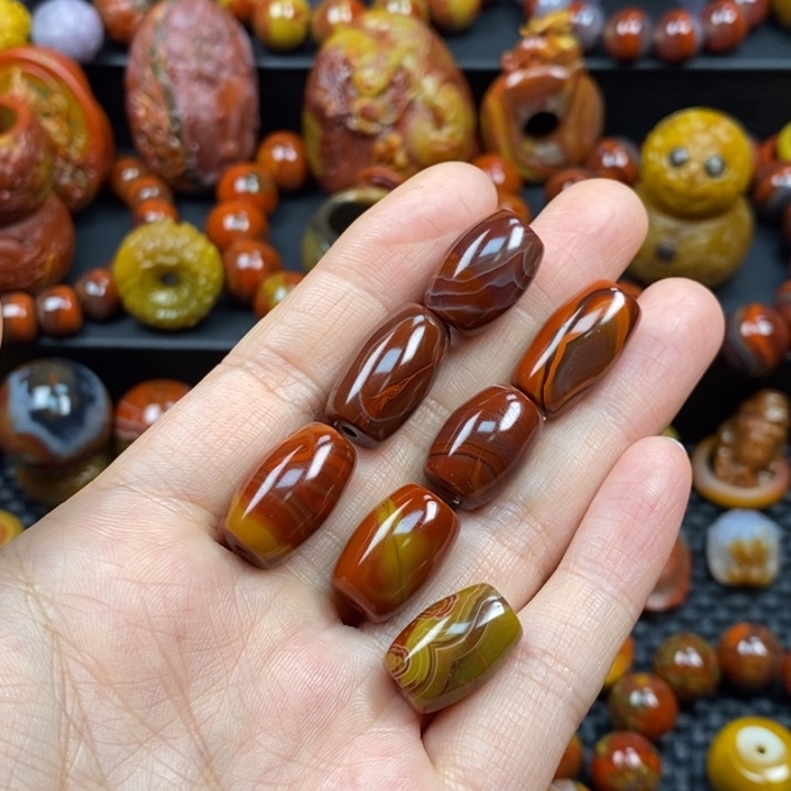 大***田玛瑙/玉髓未镶嵌挂件