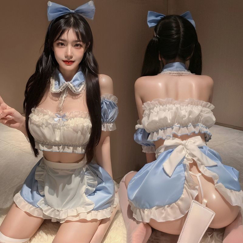 2025新款女生睡衣情侣约会战袍甜美花边睡裙爆款私房大码居家服女