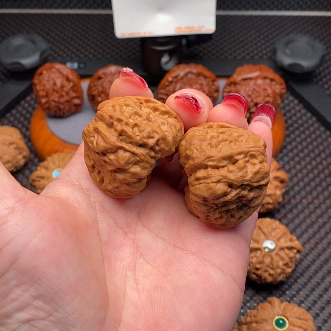 文玩核桃把件蛤蟆40边41肚福利