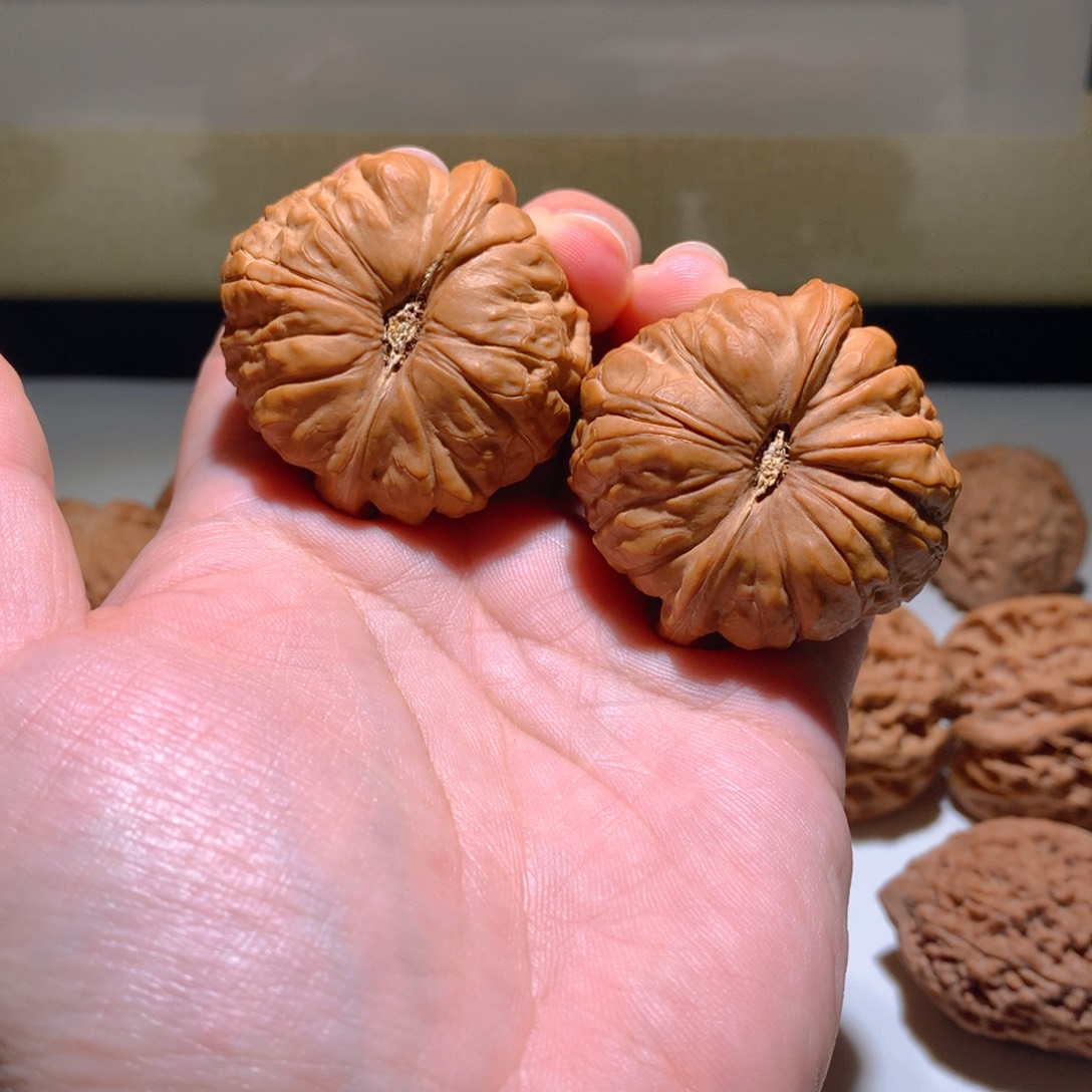 把件文玩核桃五*南瓜墩儿42尺