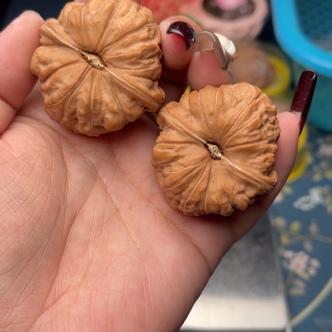文玩核桃把件七*南瓜墩43