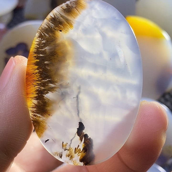 未镶嵌颈饰玛瑙/玉髓