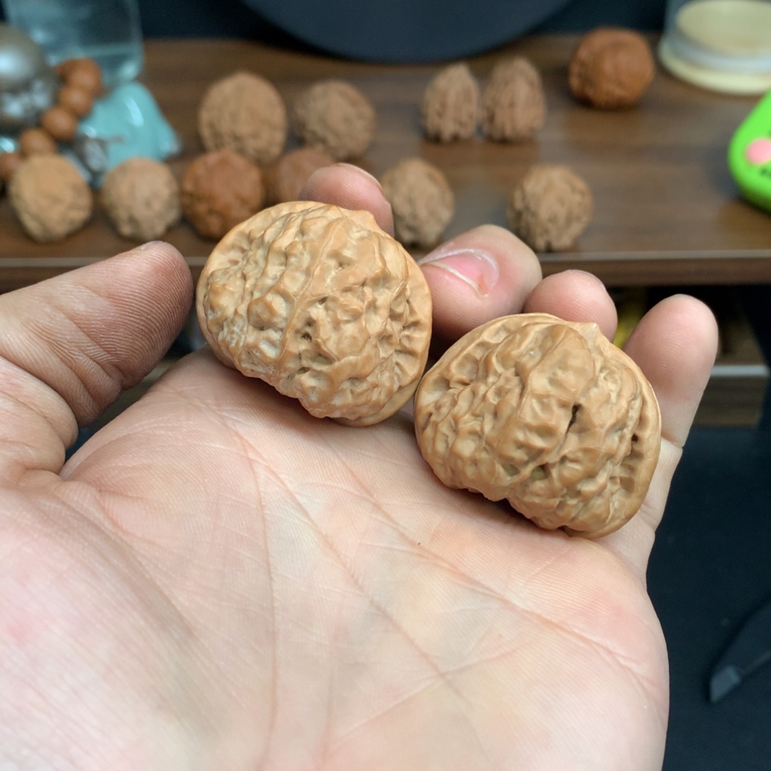 把件文玩核桃38蛤蟆