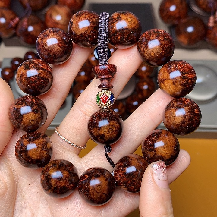 花梨木类手串/手链风化土埋料瘤疤老料高货1.8