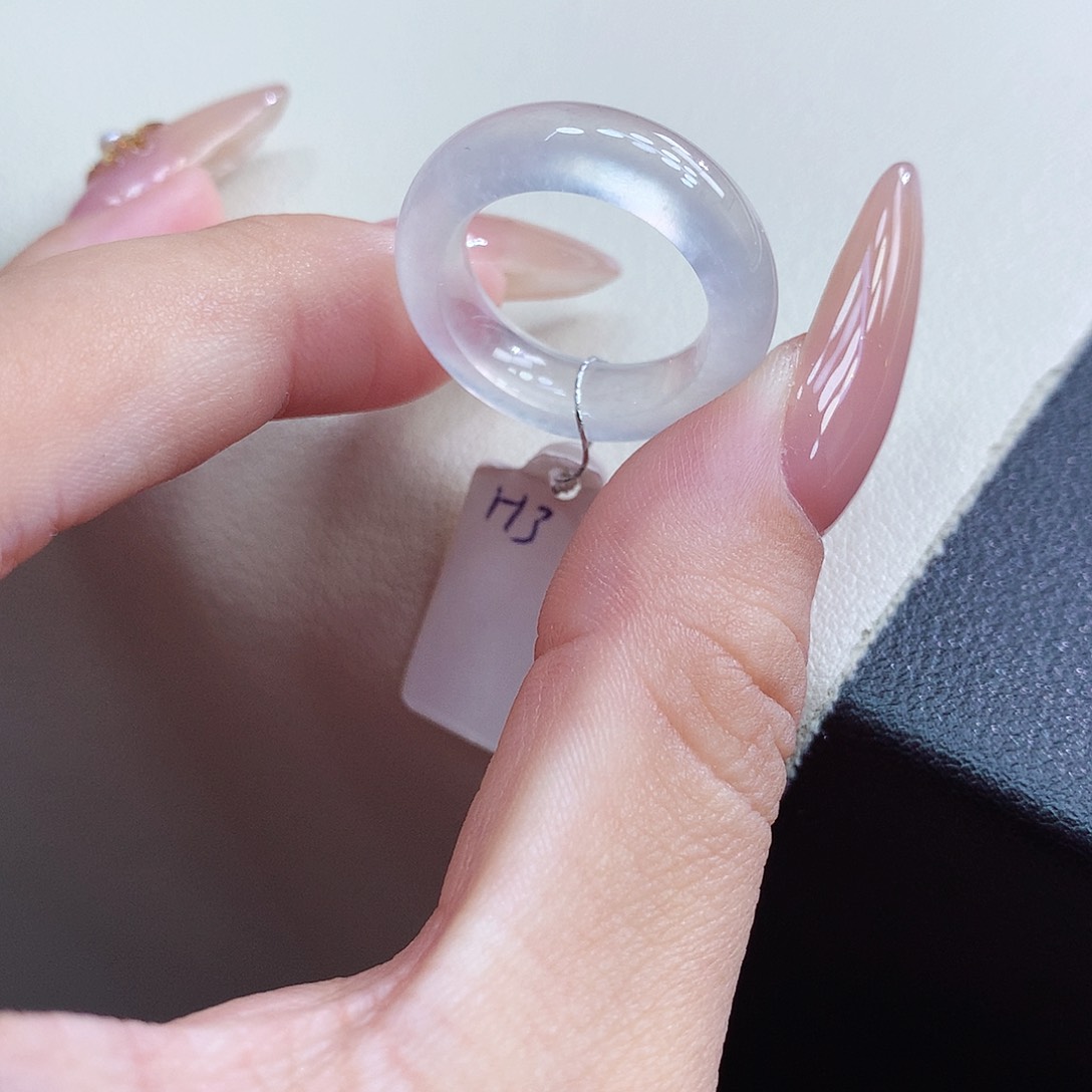 未镶嵌戒指翡翠10号