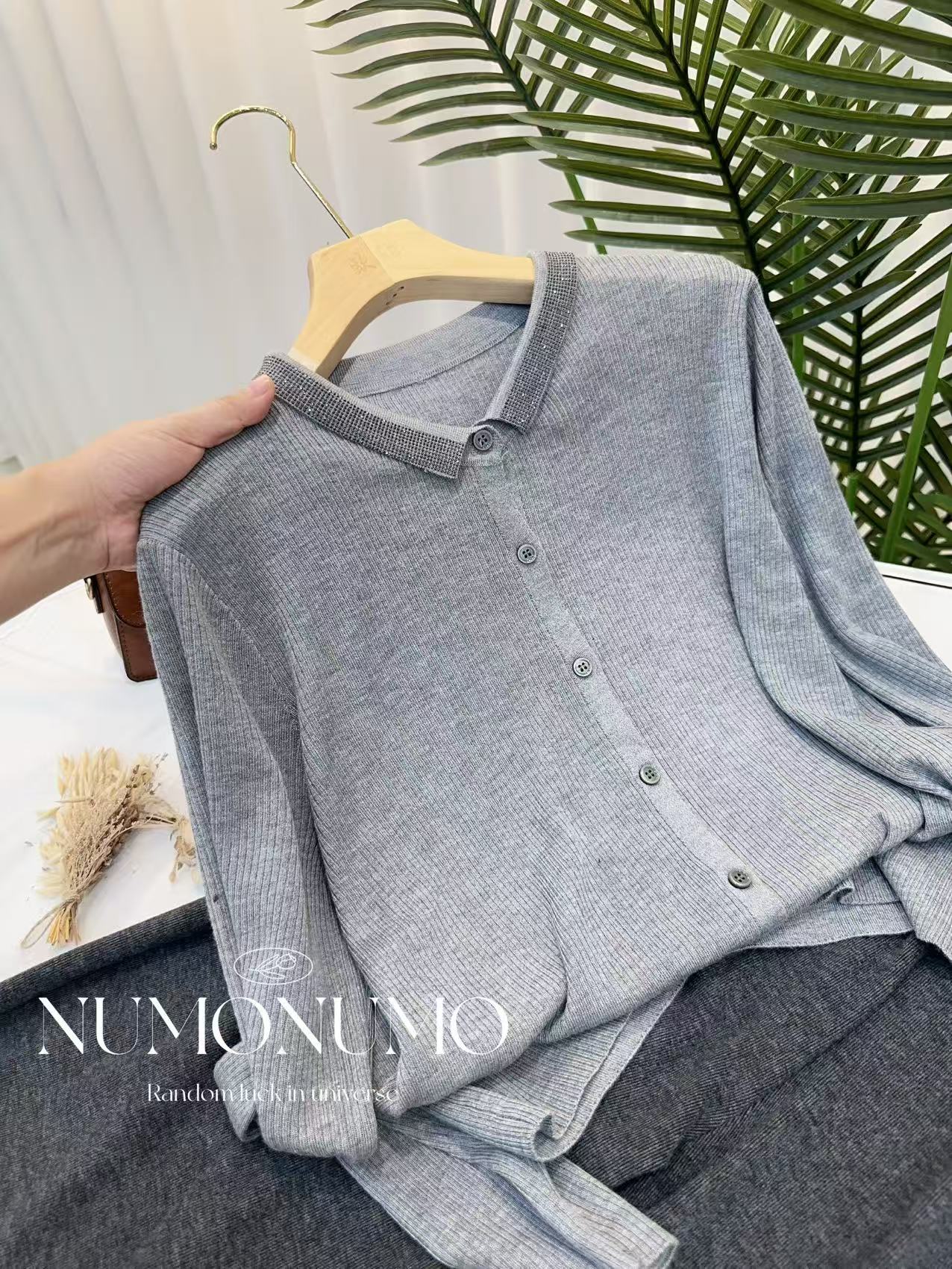 【星辰~钻】2025新款百搭时尚开衫针织衫A962