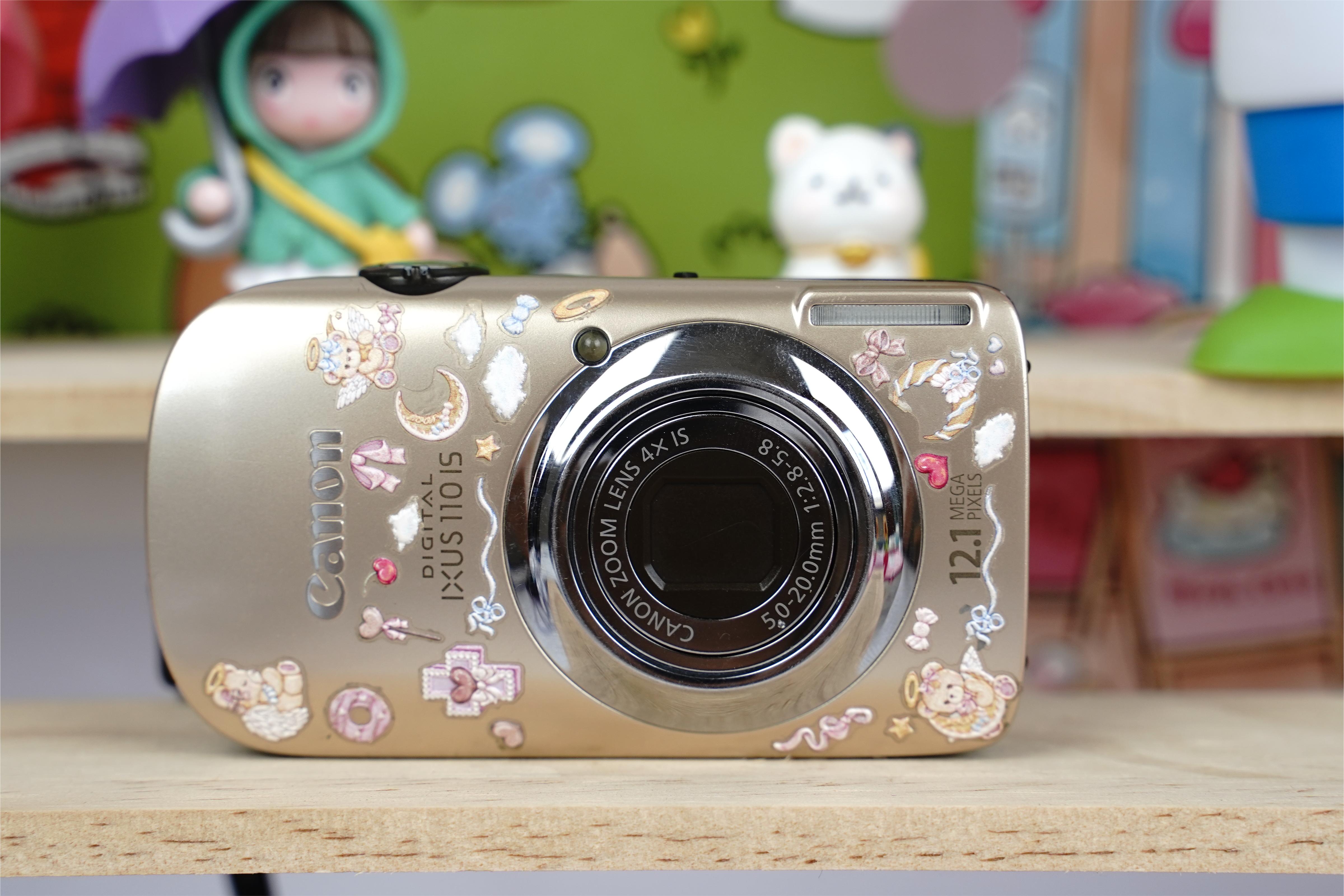 9新 Canon/佳能 ixus110is 1210万像素 4倍变焦 奶油肌冷白皮ccd
