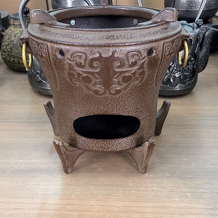 1瑞兽碳炉纯手工打造铸铁