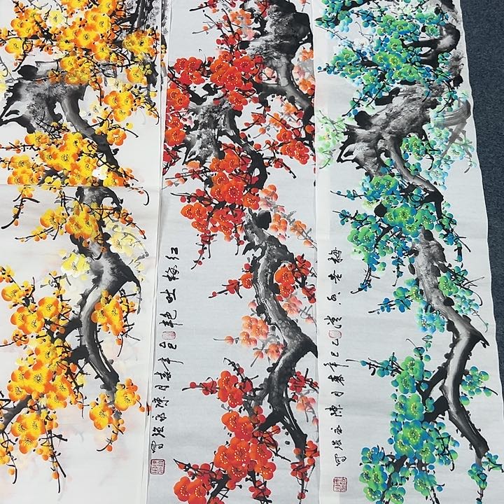 国画纯手绘字画宣纸