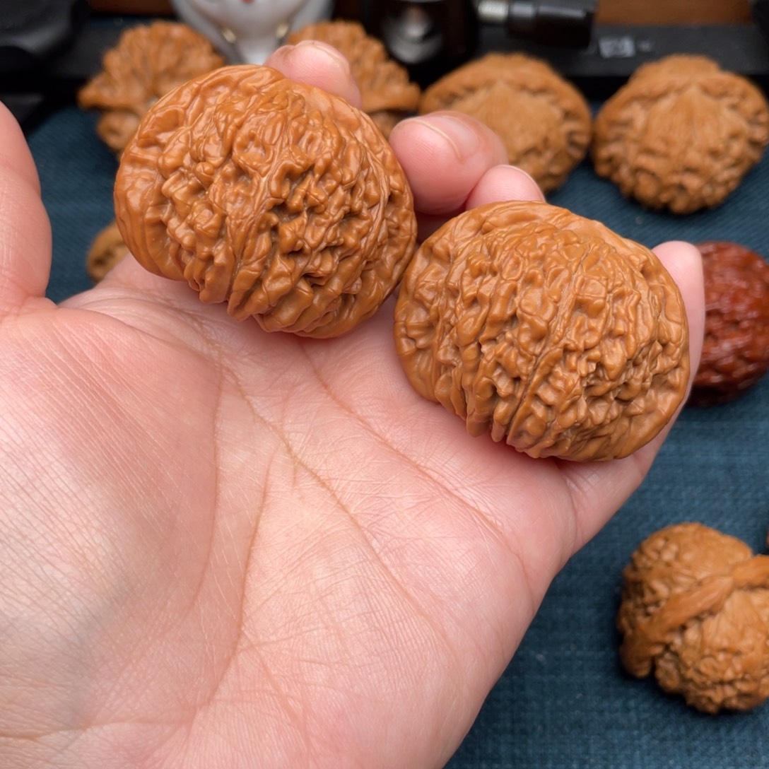 把件文玩核桃全品满肉四座楼46