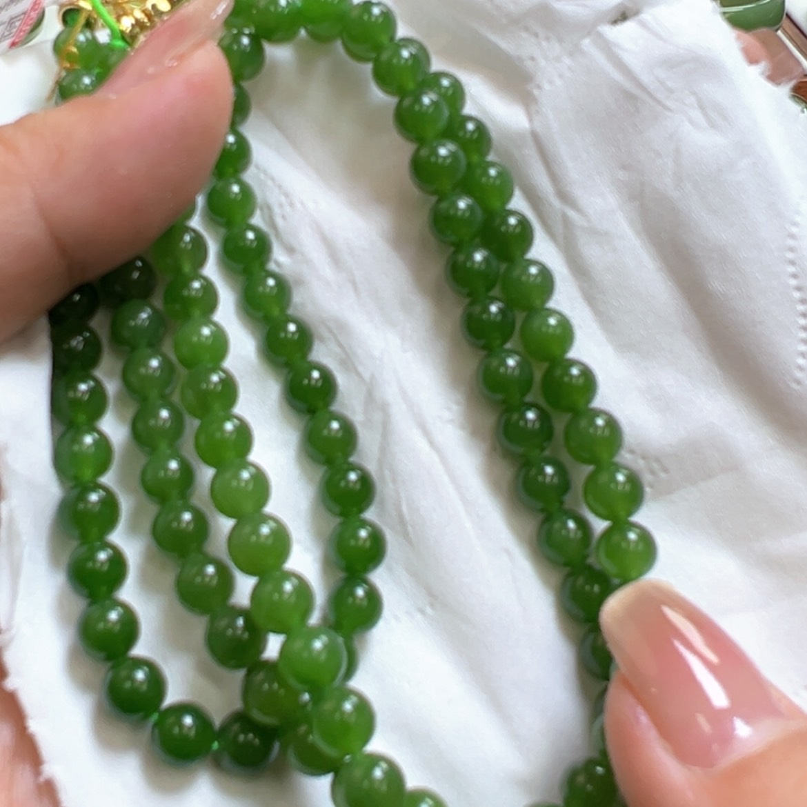 【闪购商品】未镶嵌和田玉（糖玉）手链