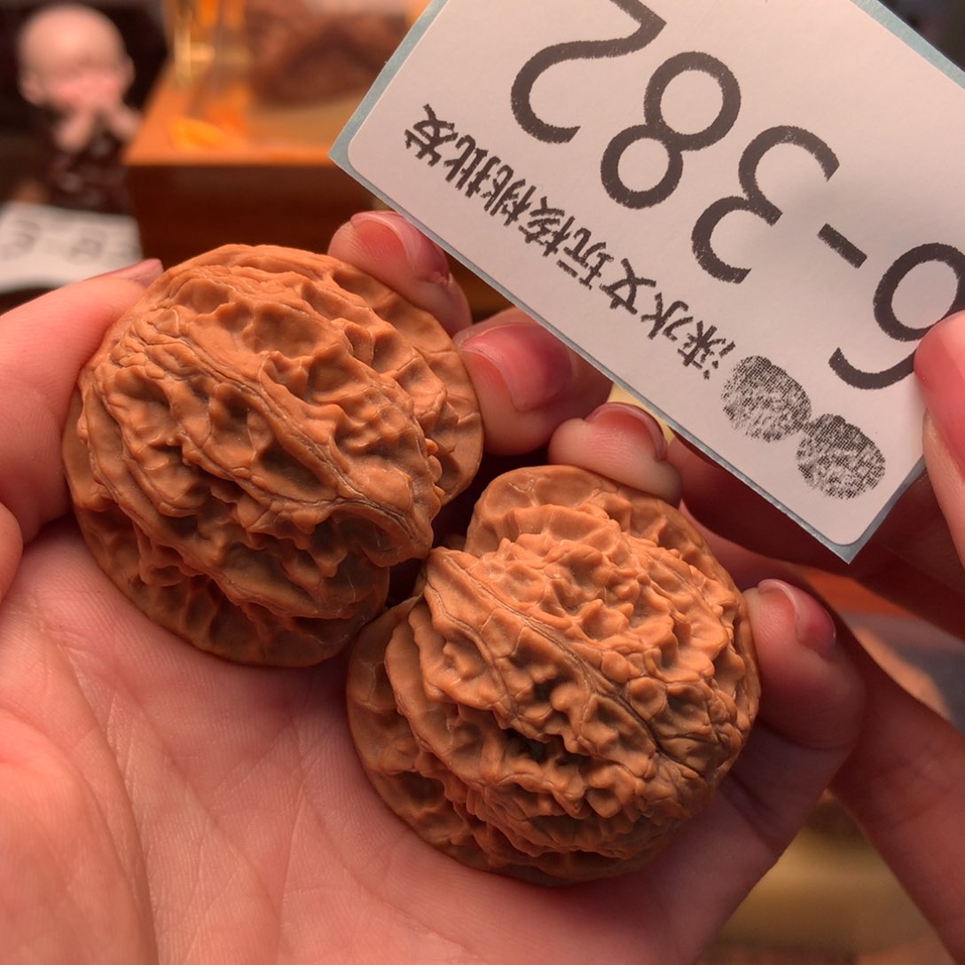 文玩核桃把件38苹果园