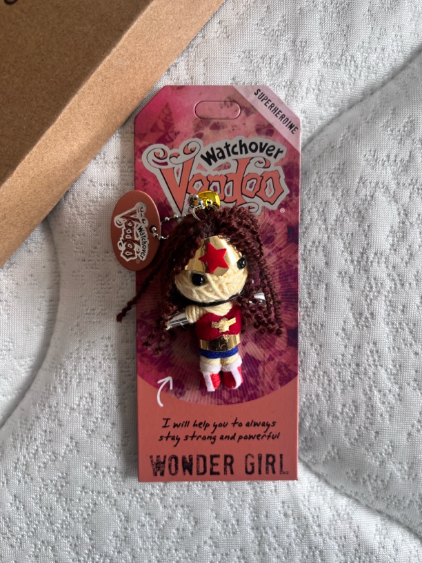 潮玩手工DIY木乃伊巫毒娃娃缠线玩偶公仔挂件（带故事卡）-神奇女孩