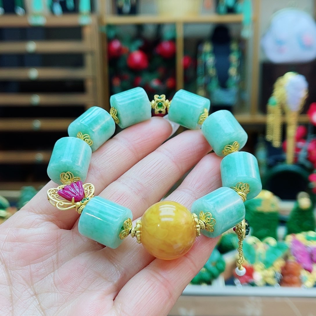 合金手串翡翠48小时鉴赏期