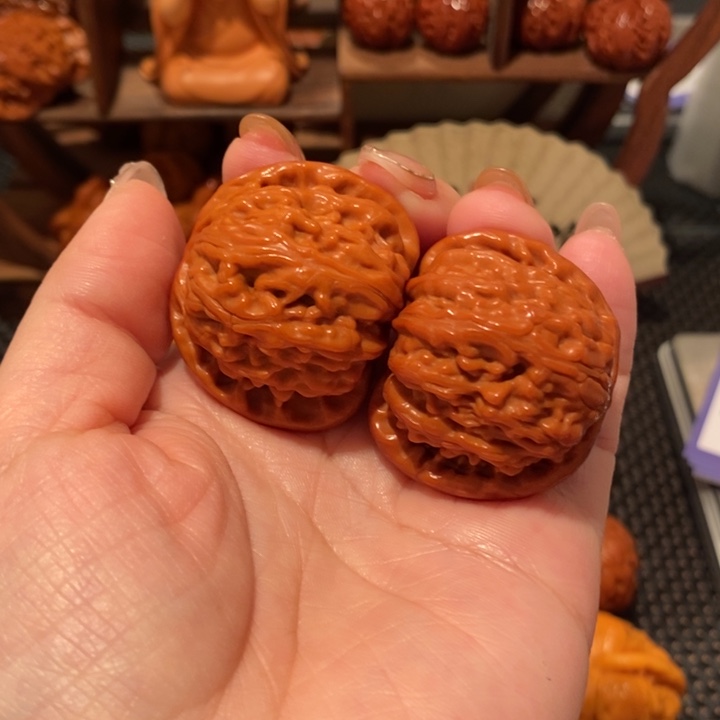 文玩核桃吊坠38白狮子803