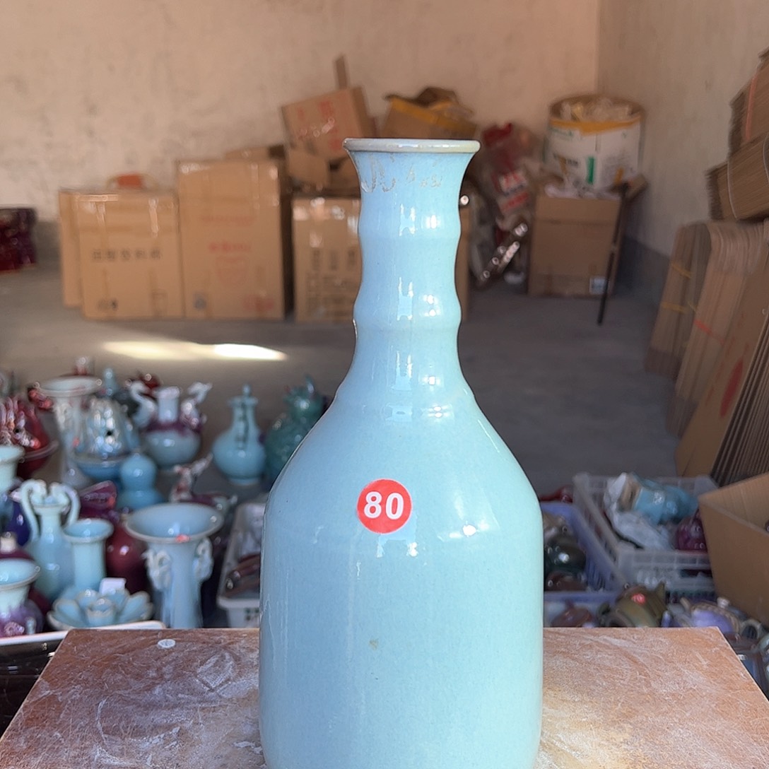 摆件郑家钧窑摆件微