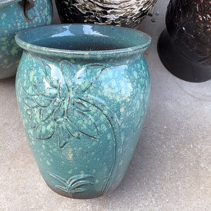 紫砂花盆正品口20高25