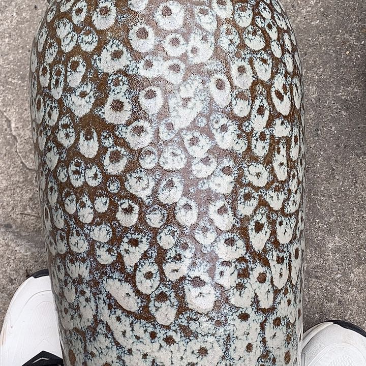 紫砂花盆高约41口约20