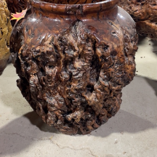 冰***莲龙纹枣木精品卷筒