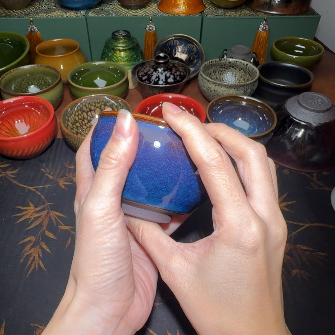 茶盏微瑕建盏，介意勿拍