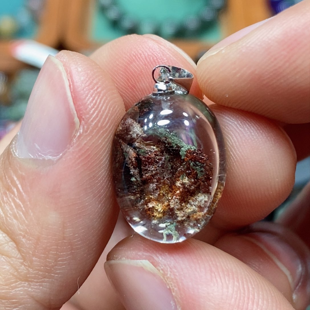 水晶吊坠(不含链)未镶嵌