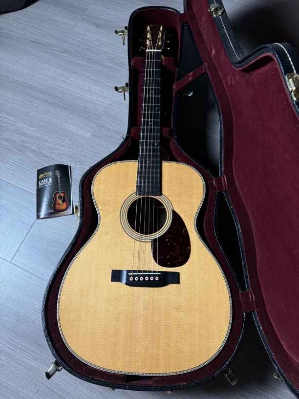 吉他Martin马丁om28Modern Deluxe现代豪华款 9新 40寸