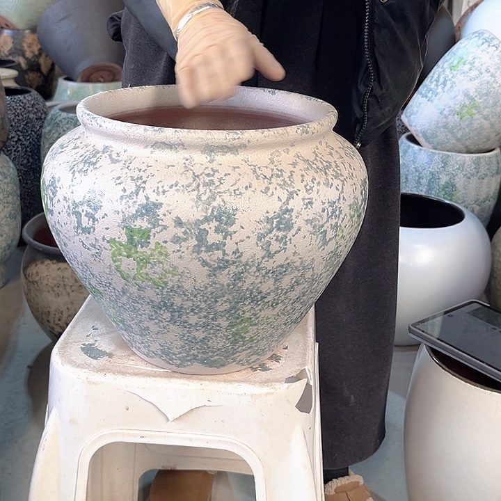 正品口24高26花盆……