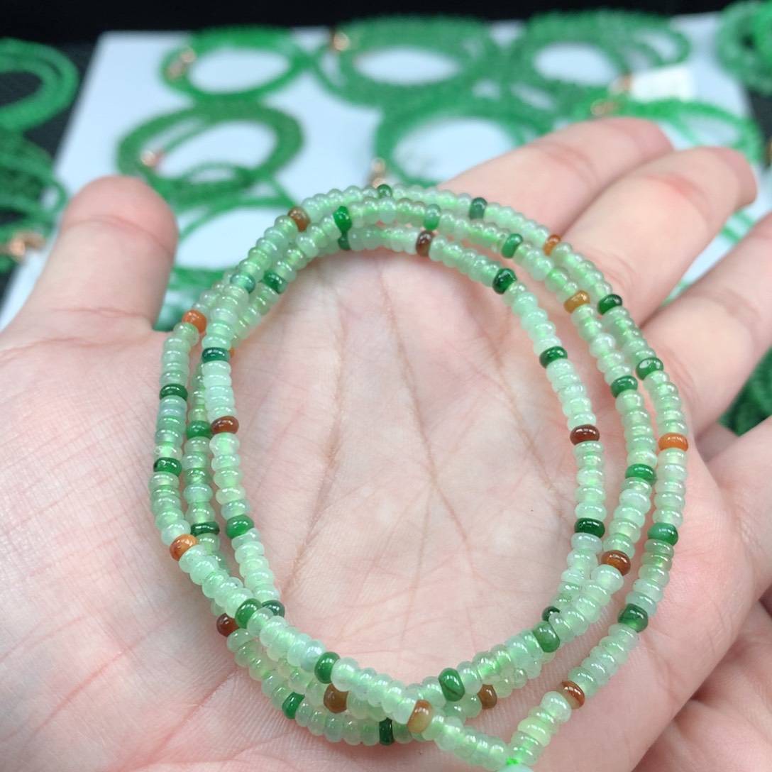 翡翠手链未镶嵌翡翠