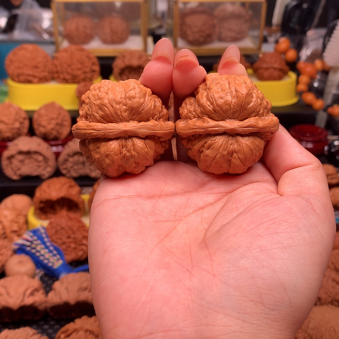 吊坠文玩核桃蛤蟆头43